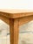 Tan Vintage Farmhouse Table in Oak, 1940s For Sale - Image 8 of 15