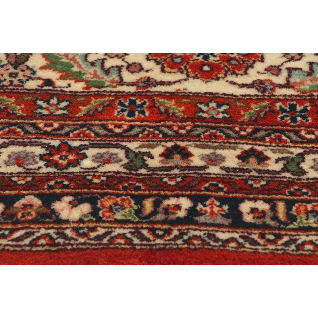 Mid 20th Century Vintage Persian Mahi Tabriz Rug - 11'11 X 17'08 For Sale - Image 5 of 9