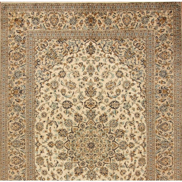 Middle Eastern Hand-Knotted Rug For Sale - Image 3 of 11