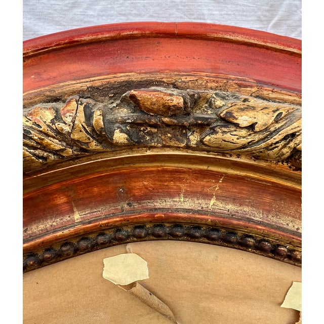 19th Century French Louis Philippe Giltwood Mirror For Sale In Sacramento - Image 6 of 15