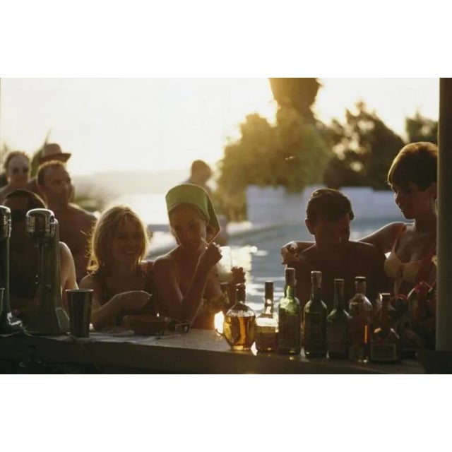 Villa Vera 1968 by Slim Aarons printed 2023 Slim Aarons Limited Estate Edition The bar at the Villa Vera Hotel Spa and...
