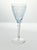 American 1930s Fostoria “Versailles, Blue” Pair of Water Glasses For Sale - Image 3 of 7