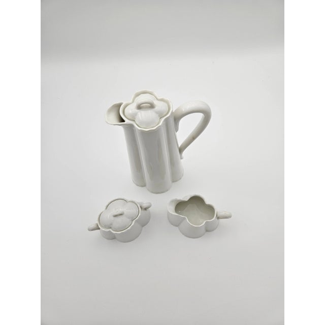1940s 1940s Limoges Hot Chocolate or Tea Set- 3 Pieces For Sale - Image 5 of 11