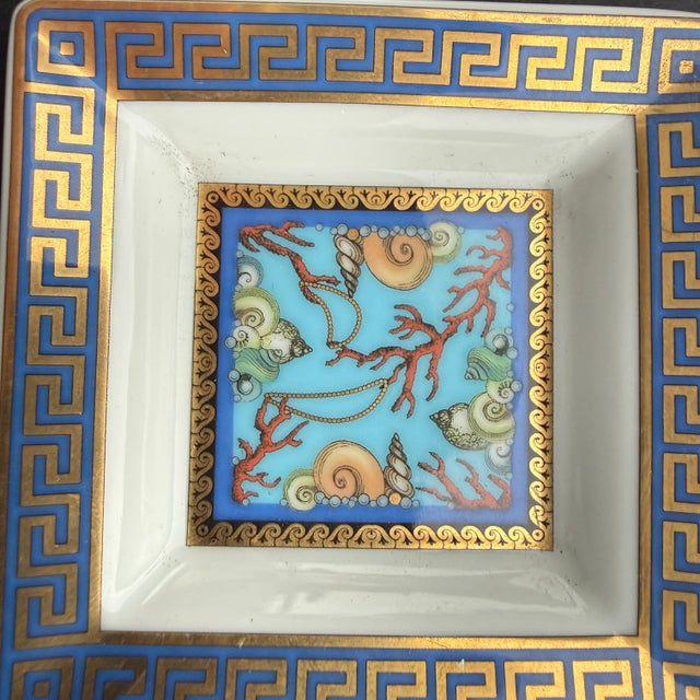 Rosenthal Mini Le Tresor de La Mer Ashtray by Versace for Rosenthal, 2003 For Sale - Image 4 of 6
