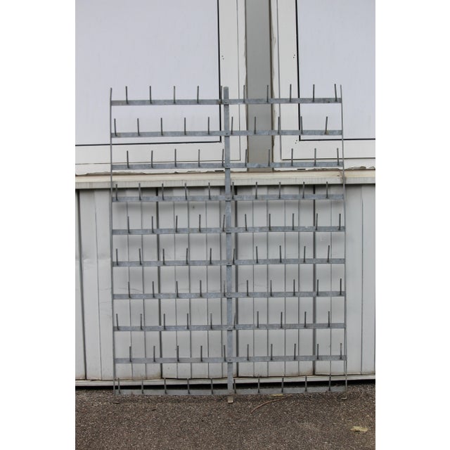 Metal Large Metal Storage Rack, 1950s For Sale - Image 7 of 18