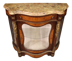 20th Century French Napoleon III Inlaid Sideboard, 1970s