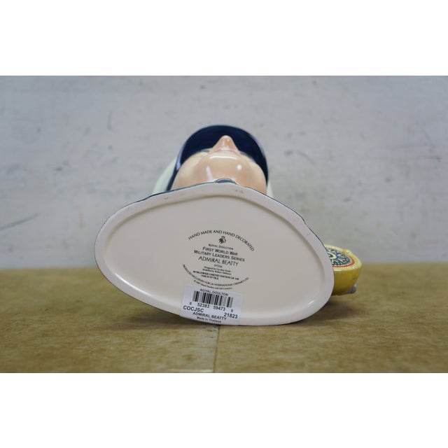 Royal Doulton Admiral David Beatty Military Navy Toby Character Jug For Sale - Image 13 of 13