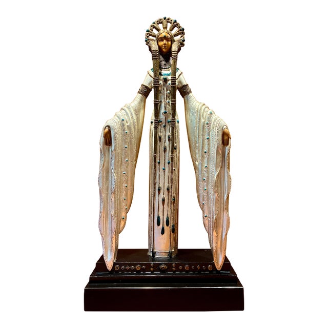 Erté “Byzantine” Bronze Sculpture, Signed 35/375, 1987 Art Deco Revival For Sale