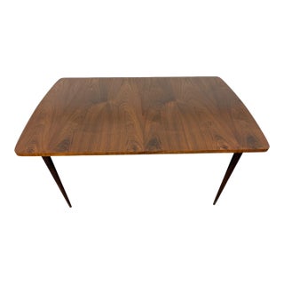 Mid-Century Modern Paul McCobb for Lane Denilator Walnut Dining Table Refinished For Sale