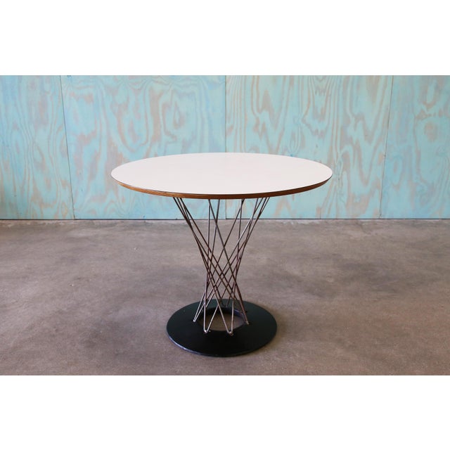 Mid-Century Modern 1960s Isamu Noguchi (Attr.) for Knoll 36" Cyclone Table Mid Century Modern For Sale - Image 3 of 9
