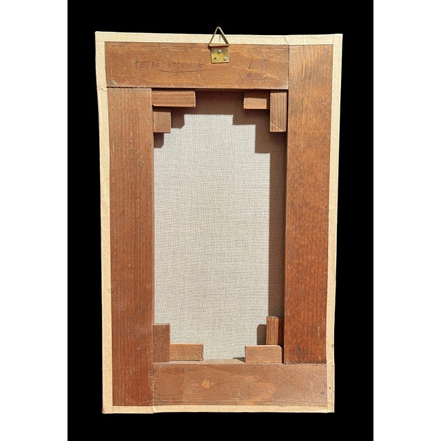 Pietro Della Vecchia, Man in a Coat Trimmed with Fur, 17th Century, Oil on Canvas For Sale - Image 9 of 10