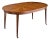 Mid-20th Century Louis XVI Style Dining Table With Sunburst Top by Baker Furniture Co. For Sale