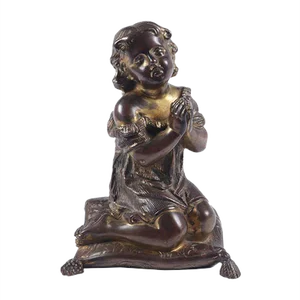 Italian Gilt Bronze Cherub, 1860