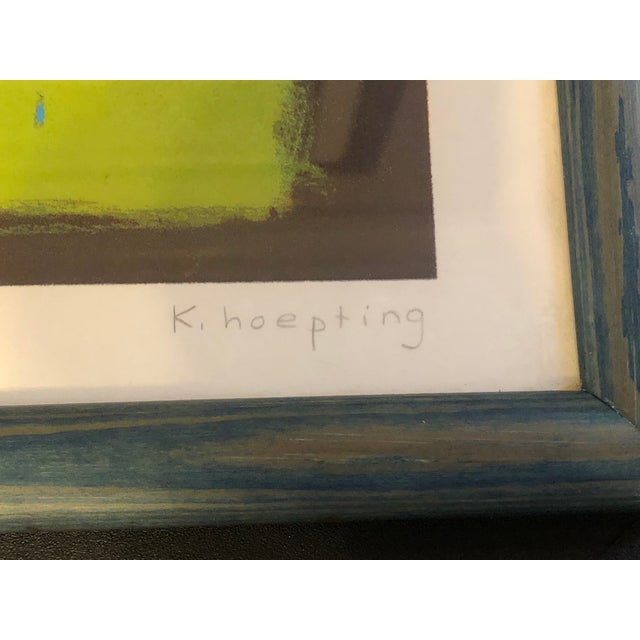 Karen Hoepting Signed "Spirit Leaf" Framed Animal Prints - Edition 65/200 - Pair For Sale - Image 16 of 17