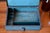 Vintage Hammered Metal First Aid Kit in Blue-Green from Asep, 1950s For Sale - Image 9 of 10