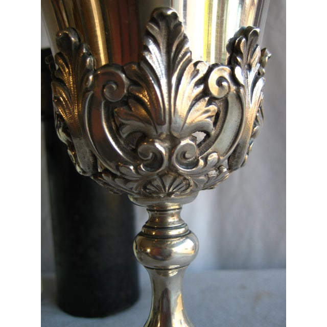 Portuguese Silver Chalice in Box 19 Century For Sale - Image 10 of 14