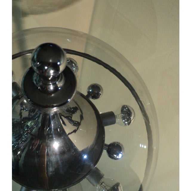 Space Age Italian Acrylic Glass and Steel Floor Lamp from OfficinadiRicerca, 1960s For Sale - Image 12 of 18