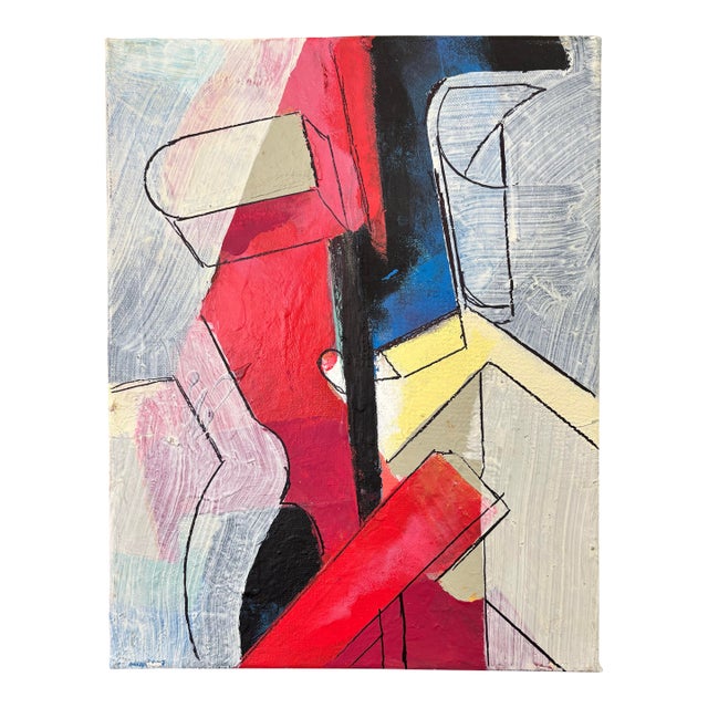 David Mac Innes Abstract Painting on Canvas 2014 Signed Original For Sale