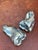 Metal Vintage Polished Metal Bell Peppers - A Pair For Sale - Image 7 of 12