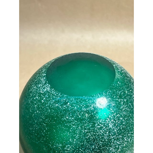 1970s Gambaro and Poggi Murano Scavo Scent Bottle For Sale - Image 4 of 6