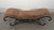 Vintage French Twisted Rope Wrought Iron Bench With Taupe Cushion For Sale - Image 4 of 12