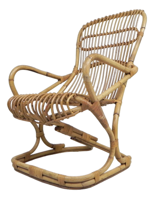 Bamboo Armchair by Tita Agnoli, 1960s