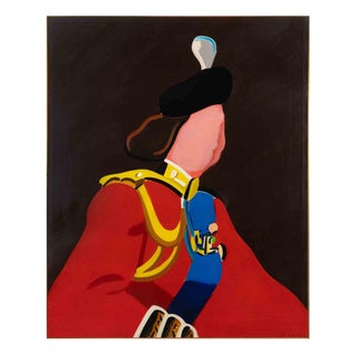 Eduardo Arroyo, Regina, Oil Painting, 1980 For Sale