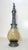 Figurative Antique German Hand Blown Glass Pewter Figural Cherub Claret Decanter Bottle For Sale - Image 3 of 18