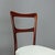 Vintage Chairs in Mahogany and Fabric, Italy, 1950s, Set of 4 For Sale - Image 4 of 9