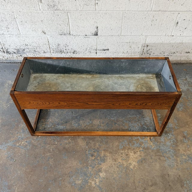 Aksel Kjersgaard Vintage Danish Modern Rosewood Planter by Kai Kristiansen for Aksel Kjersgaard, Circa 1960s Mid Century For Sale - Image 4 of 6