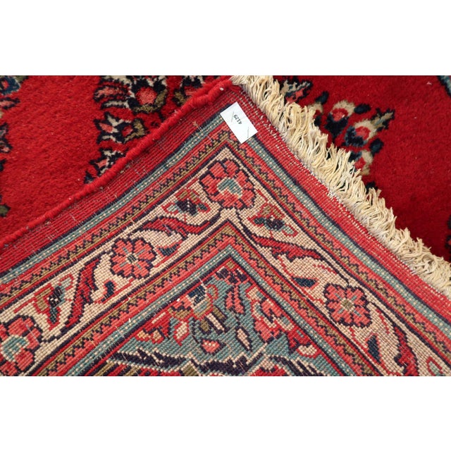 1970s, Rare Square Vintage Persian Hamadan Rug 3' X 2' For Sale In New York - Image 6 of 9