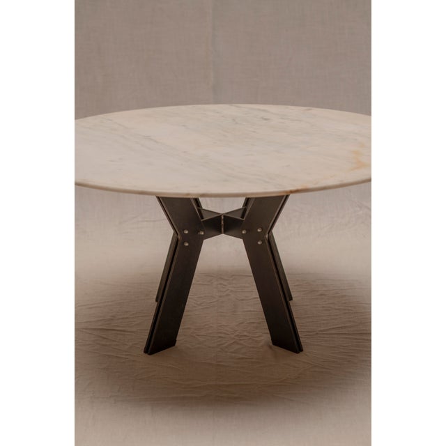 Stone Large Dining Table by Nicole Lamarque, 1970 For Sale - Image 7 of 13