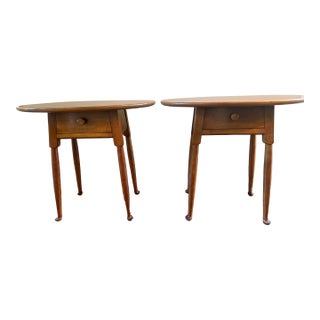 Set of 2 Vintage 1953 Stickley End/Side Tables For Sale