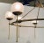 Currey & Company Currey & Co. Modern Satin Brass Finished Montview Chandelier For Sale - Image 4 of 6