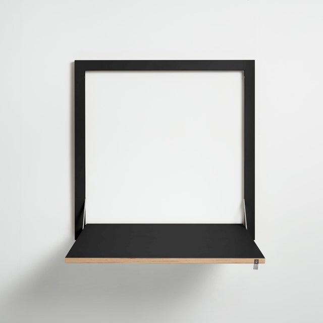 Contemporary 80×80-1 Folding Wall Desk from Ambivalenz For Sale - Image 3 of 5