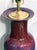Chinese Imposing Pair of Chinese Oxblood Glazed Porcelain Lamps For Sale - Image 3 of 9