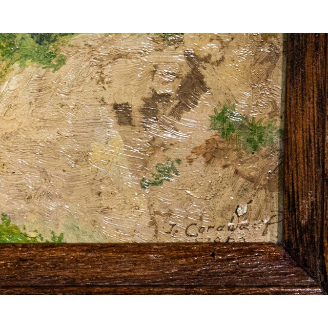 French Mid 20th Century Jean Corabœuf (1879-1947) Village Of Pannecé Pays De Loire. France. For Sale - Image 3 of 8