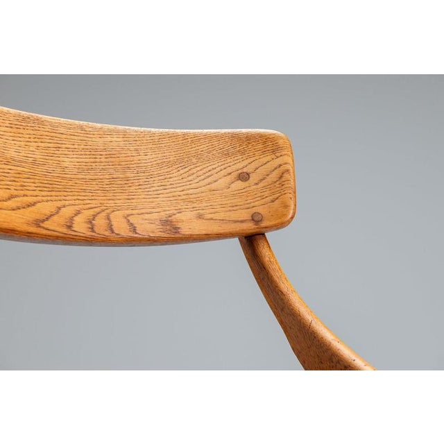 Dining Chairs in Teak by Arne Hovmand Olsen for Mogens Kold, Denmark, 1959, Set of 4 For Sale - Image 14 of 17