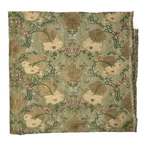 Ralph Lauren Italian Silk Floral Brocade Fabric in Sage -