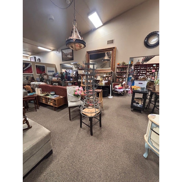 Antique French 11 Tiered Wine Bottle Drying Rack/Stand For Sale - Image 4 of 9