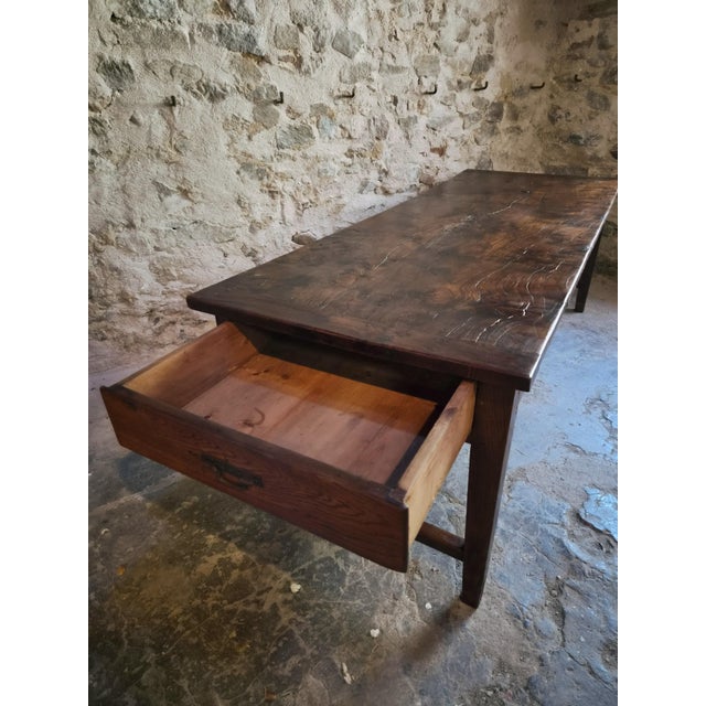 Antique French Farmhouse Table, 1780 For Sale - Image 5 of 18
