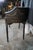 Vintage Black Lacquer Chinoiserie Carlton House Neoclassical Writing Desk For Sale - Image 9 of 17