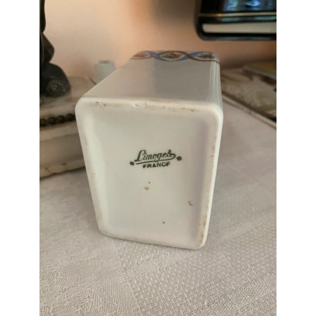 Limoges, France Vintage Limoges Porcelain Perfume Bottle, 1930s For Sale - Image 4 of 8