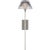 Visual Comfort Waterford for Visual Comfort Signature Blaze 19" Tail Sconce in Polished Nickel with Clear Crystal For Sale - Image 4 of 13
