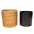 2020s Artifacts Rattan Round Waste Basket with Metal Liner in Honey Brown - 11" For Sale - Image 5 of 7