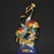 This impressive cloisonne enamel sculpture features a pair of red-crowned cranes, traditional symbols of longevity and...