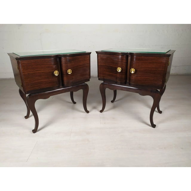 Chippendale Side Tables or Nightstands, 1940s, Set of 2 For Sale - Image 18 of 18