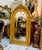 Baroque French Baroque Arched Mirror – Hand-Gilded Gold Leaf Frame With Ornate Carved Details For Sale - Image 3 of 5