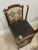 A Pair of Mid 20th Century French Louis XVI Style Accent Chairs With New Classic Upholstery Versace Style For Sale - Image 10 of 10