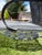 Mid-Century Modern Vintage Russell Woodard–Attributed Wrought Iron Floral Chaise Lounges — Pair — C. 1960s For Sale - Image 3 of 12